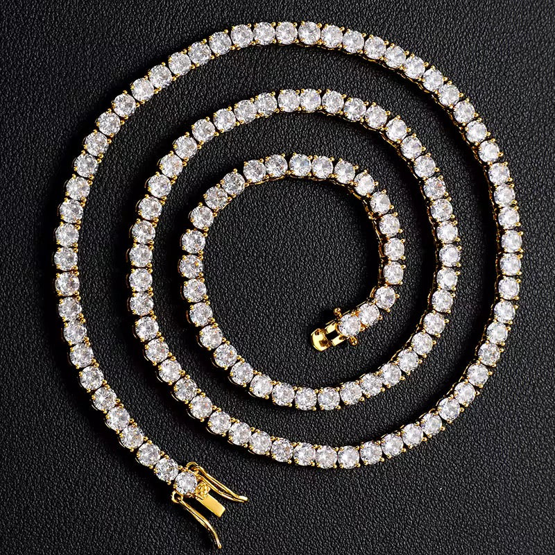 Moissanite Tennis Necklace