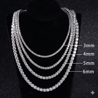 Moissanite Tennis Necklace