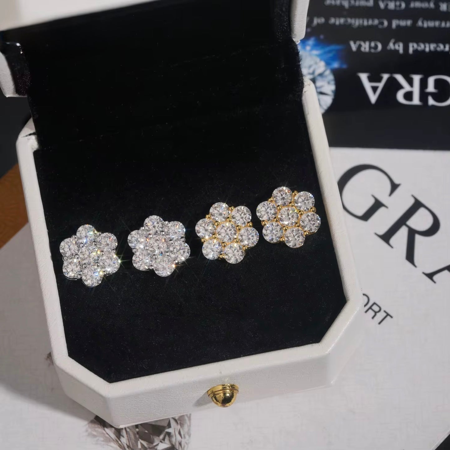 Flower Cluster Earrings