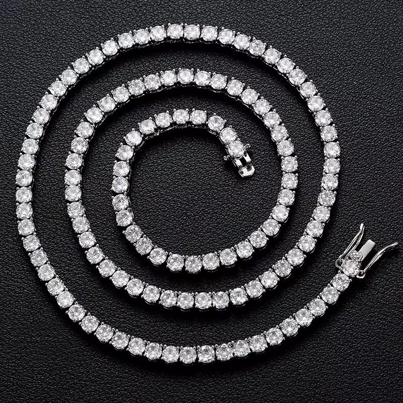 Moissanite Tennis Necklace