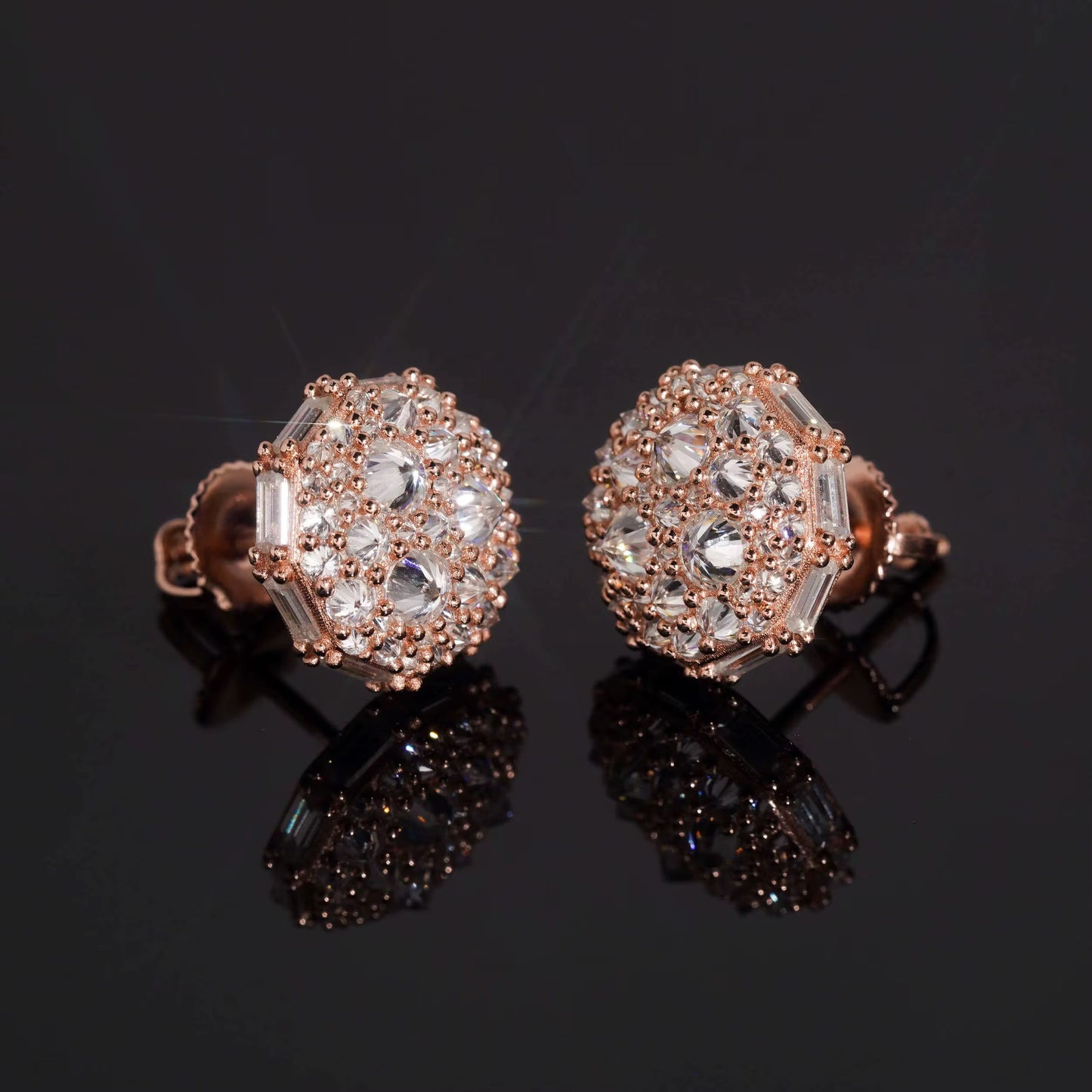 Celestia Cluster Earrings